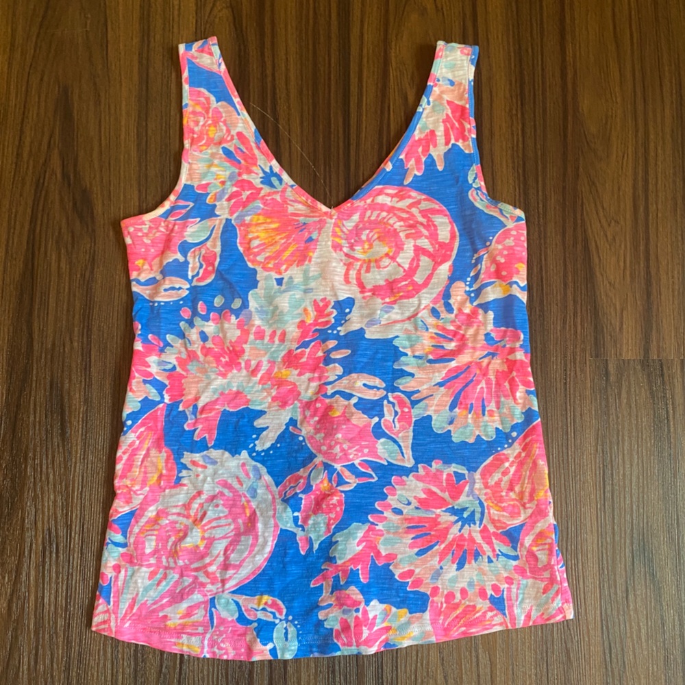 Light white Lilly Pulitzer tank top